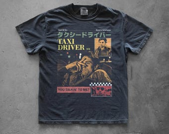 Taxi Driver T-Shirt | Retro 70s Crime Movie Graphic Tee