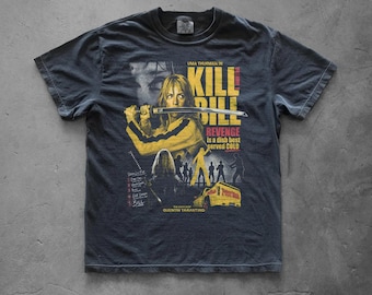 Kill Bill Shirt | Retro Japanese Revenge Movie Graphic Tee
