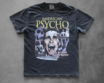 American Psycho T-Shirt | Retro Y2K Horror Movie Graphic Tee