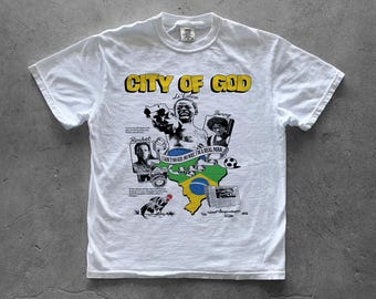 City of God Graphic T-shirt | Brazilian Crime Film Tee