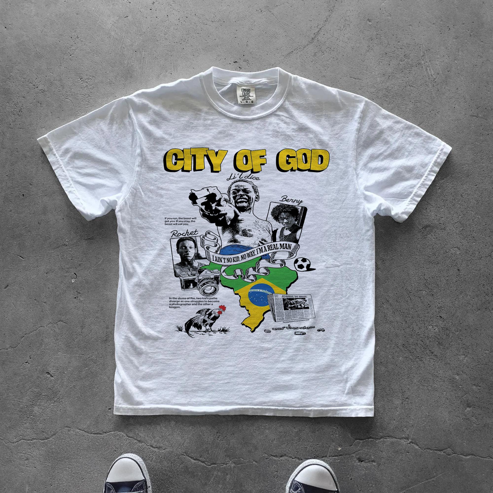 City of God Movie T Shirt - Etsy