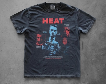 Heat  Shirt | Retro LA Bank Robbery Graphic Tee