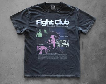 Fight Club Shirt | Retro 90s Cult Movie Graphic Tee