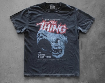 The Thing Shirt | 80s Alien Horror Movie Graphic Tee
