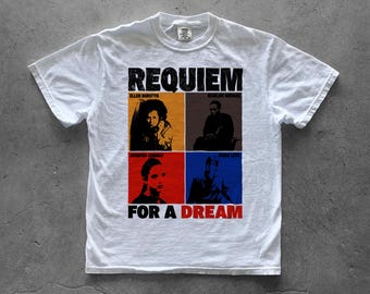 Requiem for a Dream Shirt, Vintage Movie Graphic Tee, Comfort Colors Tee