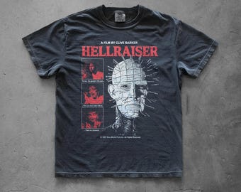 Hellraiser Pinhead Shirt | Retro 80s Horror Movie Tee