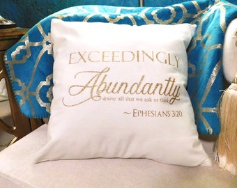 Ephesians 3:20 Pillow