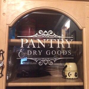 Pantry Sign