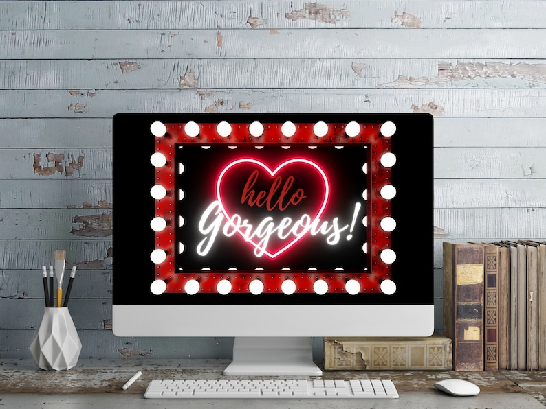 Hellobeautiful Computer Background Hello Gorgeous Desktop Wallpaper - Etsy
