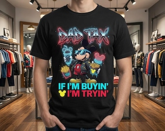 Shirt papa belasting Mickey Snack, grappig Disney Dad T-shirt, shirt familievakantie, cadeau vader themapark, T-shirt Disney-reis