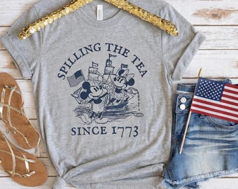 Thee morsen sinds 1773 Shirt patriottische VS, grappig T-shirt Amerika jubileum, shirt 250e verjaardagsfeestje, T-shirt Independence Day