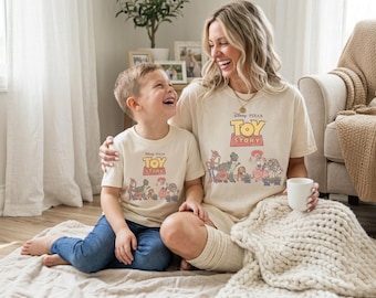 Bijpassende Toy Story-shirts voor familie, Disney moeder- en mini-outfits, Toy Story-shirt voor verjaardagsfeestje, aangepaste Disney-T-shirts voor familievakantie