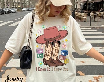 Vintage I Knew It I Knew You-shirt, Toy Story 5 Friendship-T-shirt, Jessie Cowgirl-verjaardagsshirt, Disney Family Vacation-T-shirt