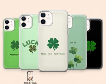 Good Luck Phone Case Lucky Charm Cover for iPhone 17Pro, 16Pro, 15Pro, 14, 13, 12, Samsung S26, S25, S24, S23Fe, A16, A56, Pixel 10, 9Pro