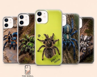Tarantula Phone Case Venomous Spider Cover for iPhone 17Pro, 16, 15, 14, 13, 12, Samsung S26, S25, S24, S23Fe, S22, A16, A56, Pixel 10,9 Pro