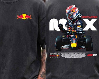 Max Verstappen F1 Racing Shirt, Red Bull Motorsport Fan Tee, Number 33 Graphic Top