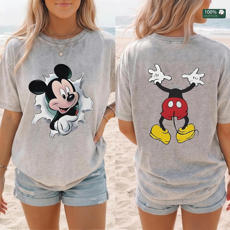 Funny Mickey Mouse T-Shirt,Disney World Hoodie,Disney trip outfit bild 9