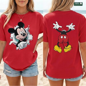 Funny Mickey Mouse T-Shirt,Disney World Hoodie,Disney trip outfit bild 5