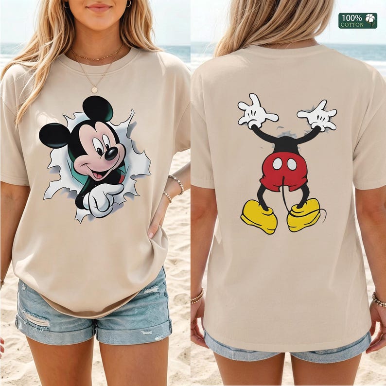 Funny Mickey Mouse T-Shirt,Disney World Hoodie,Disney trip outfit bild 2