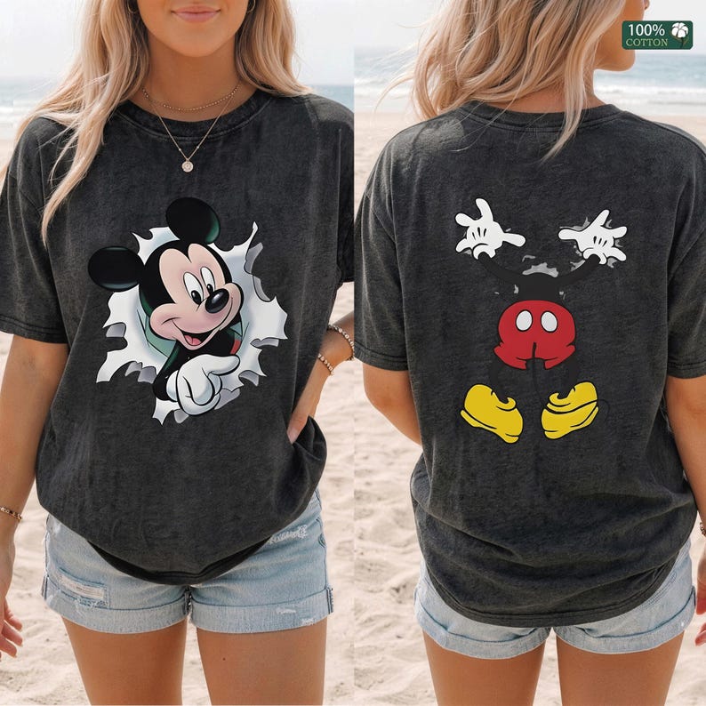 Funny Mickey Mouse T-Shirt,Disney World Hoodie,Disney trip outfit bild 8