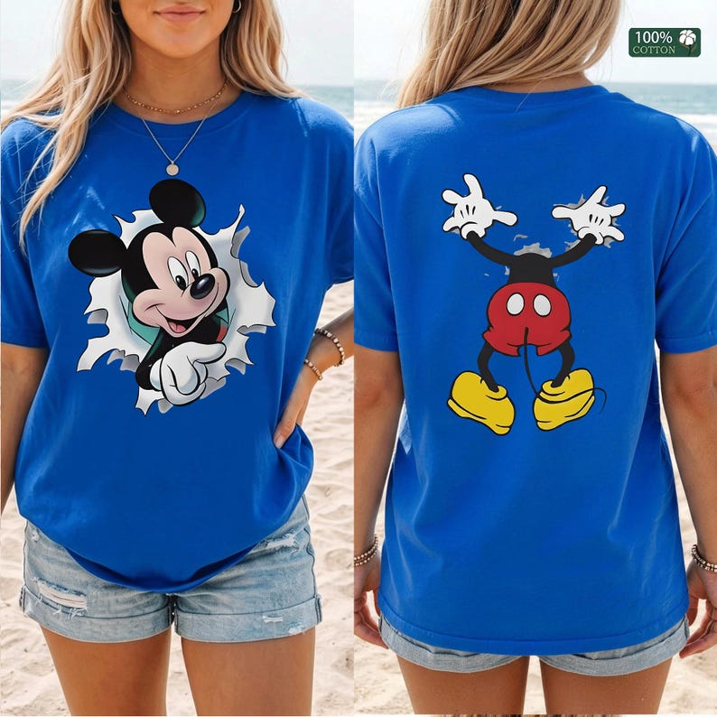 Funny Mickey Mouse T-Shirt,Disney World Hoodie,Disney trip outfit bild 6
