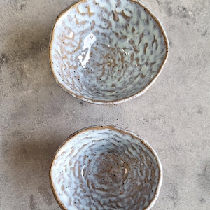 Small Bowls, Handmade Ceramic Bowls. Pinched pottery bowls, Original Gift, Home Decor, Functional Pottery, Ceramic Bowls Set, Gift Idea