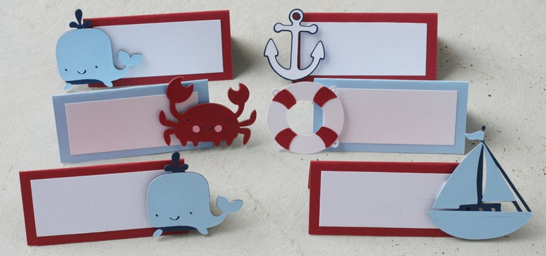 Nautical Name Banner, nautical banner, Nautical birthday, crab banner, Under the Sea Banner, First Birthday, Under the Sea Birthday, Anchor image 4