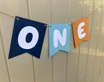 Guirnalda de pancartas para fiesta de cumpleaños, color azul marino, azul claro, naranja y tostado, estilo bohemio, para decoración de fiestas, con diseño de perro Blue Heeler