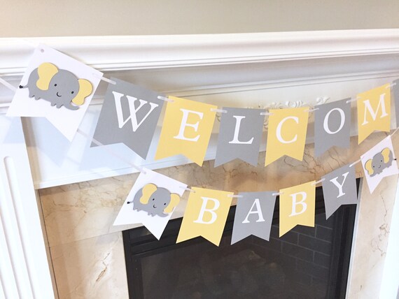 Baby Shower Banner Etsy