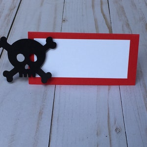 Pirate Place Cards, Pirate Party Tented Food Labels, Pirate Food Tents ...