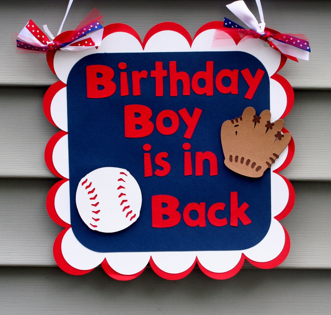 Baseball Name Banner baseballbanner Baseball Baby Shower Etsy