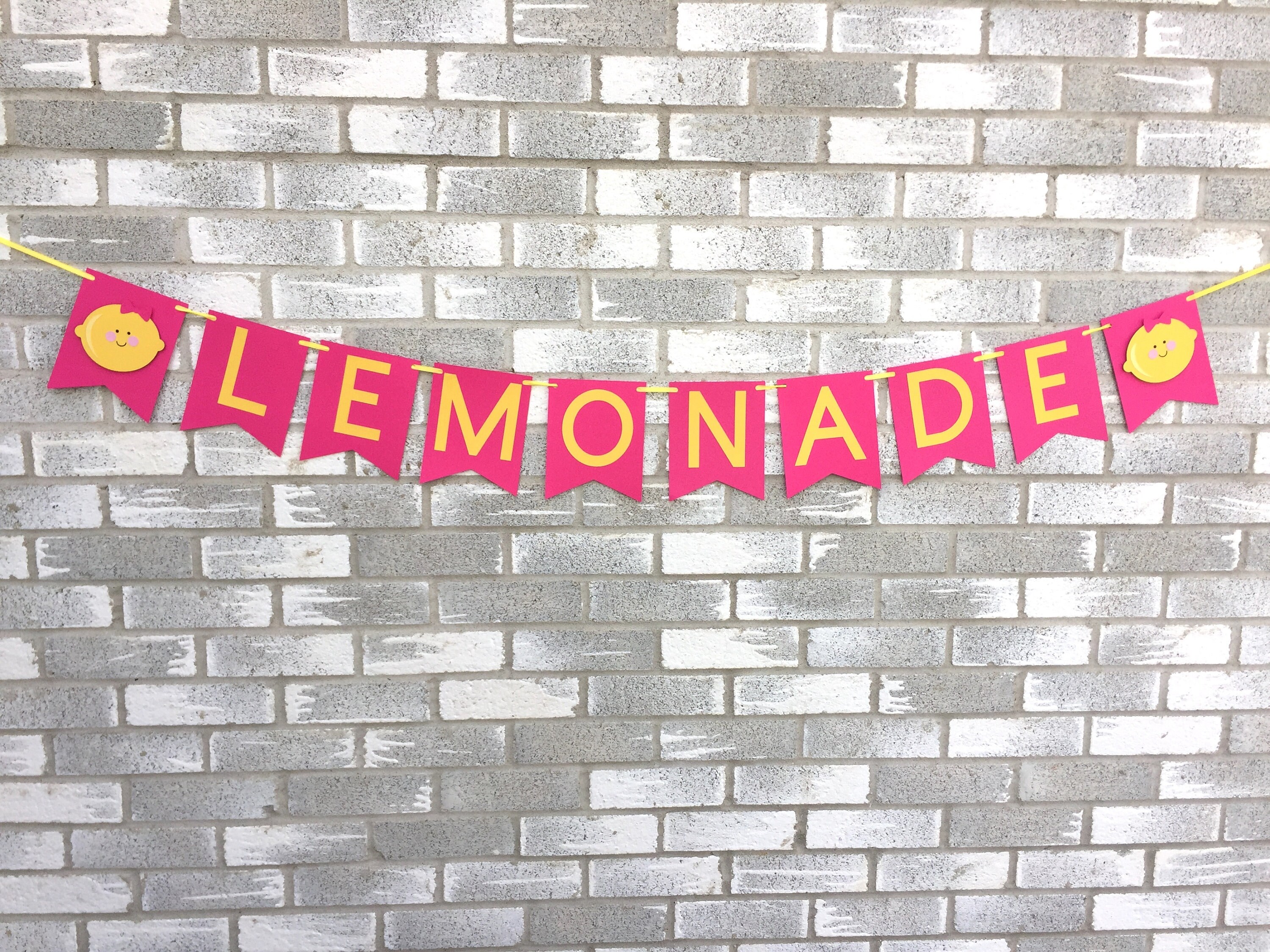 So Fresh Lemon Citrus Party Centerpiece Sticks - Set Of 15, Table Toppers For Lemonade Theme Decor - View #2