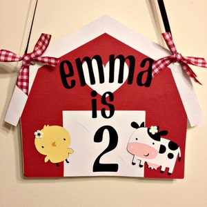 12 Farm Animal Barnyard Animal Primary Place Cards Food Cards Labels image 4