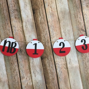Fishing Bobber First Year Banner, Fishing Photo Banner, The Big ONE decorations, O-Fish-Ally One Banner, Fishing Bobber Photo Banner,