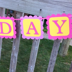 Bee Birthday Banner, Bumble Bee Banner, Girly Bee Banner, Bee First Birthday, Bumble bee Birthday Decorations, Pink Bee Banner, Bee Banner image 3