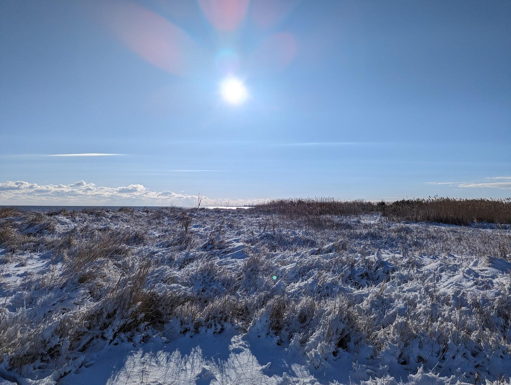 Winter Bay Dunes | Sunrise Photography | Digital Print | Meditation Wall Art