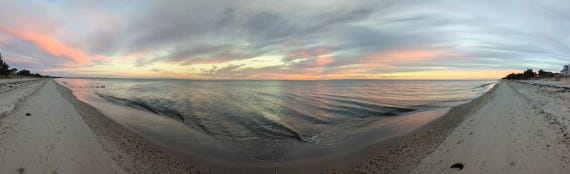 Horizon Line at Dawn | Sunrise Photography | Digital Download Print | Meditation Wall Art