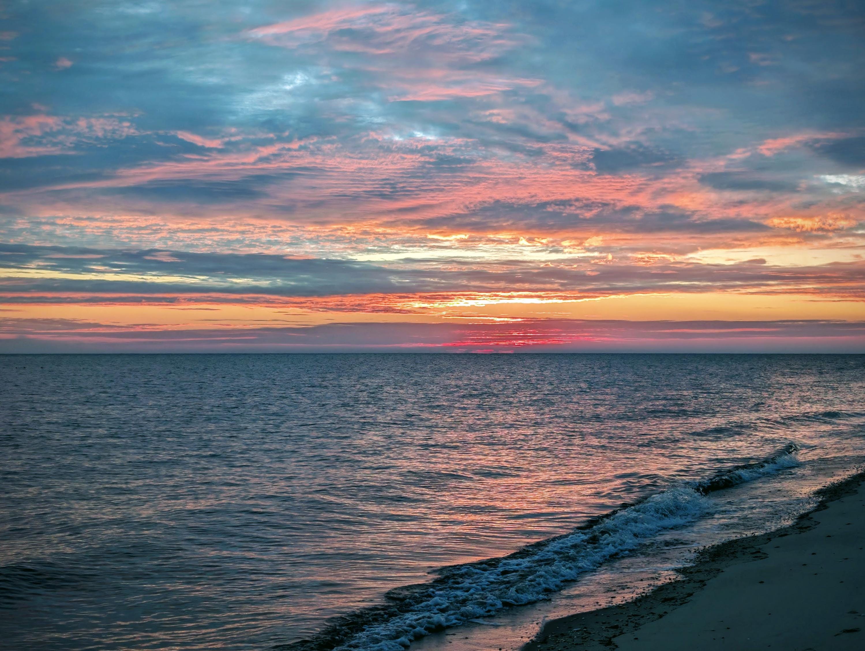 First Light Over the Bay | Sunrise Photography | Digital Download Print | Meditation Wall Art