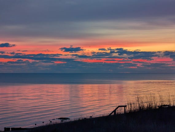 Silent Frost Sunrise | Sunrise Photography | Digital Print | Meditation Wall Art