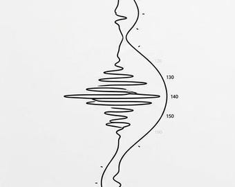 Diseño de tatuaje de columna vertebral con temática de música techno / Tatuaje minimalista de líneas finas en la espalda (Descarga instantánea)