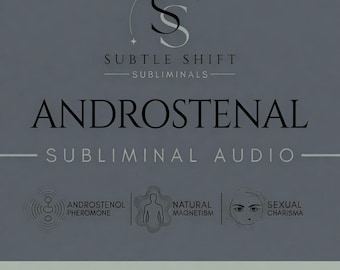 Androstenal Unterschwelliges Audio | Digitales Produkt | Positive Affirmationen für Natürliche Anziehung & Dominanz