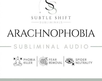 Arachnophobie Unterschwellige Audio | Digitales Produkt | Positive Affirmationen für Angst vor Spinnen Entfernung