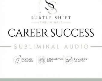Beruflicher Erfolg Unterschwellige Audio | Digitales Produkt | Positive Affirmationen für Dream Job & Professionelles Wachstum