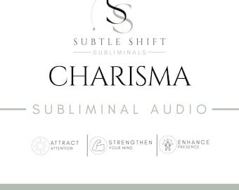 Charisma Unterschwellige Audio | Digitales Produkt | Positive Affirmationen für Magnetische Präsenz & sozialen Einfluss