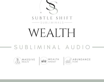 Reichtum Unterschwellige Audio | Digitales Produkt | Positive Affirmationen für Geld, Fülle & finanzielle Freiheit