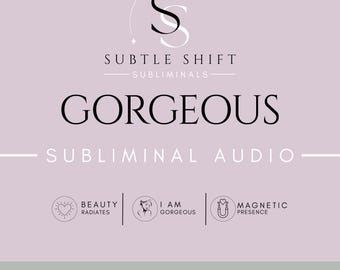Wunderschöne unterschwellige Audio | Digitales Produkt | Positive Affirmationen für natürliche Schönheit, Glow & magnetische Attraktivität