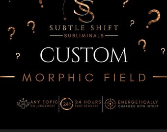 Custom Morphic Field | Digital Product | Personalised Energetic Blueprint