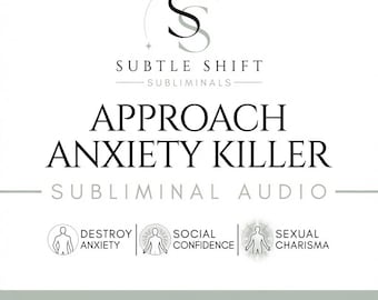 Annäherungsangst Killer Sublimale Audio | Digitales Produkt | Positive Affirmationen für soziales Vertrauen
