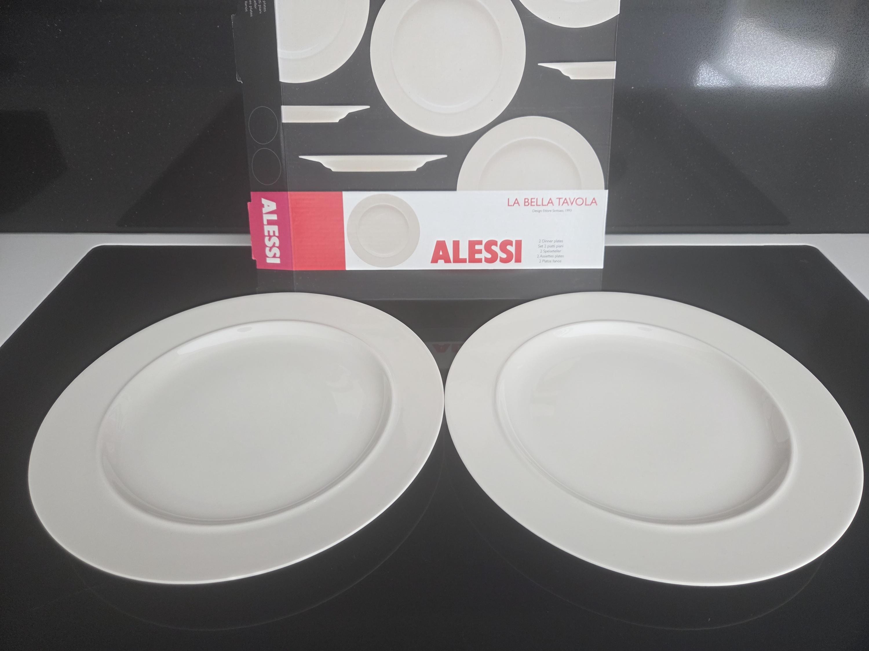 La Bella Tavola　オーバルプレート　4枚　元箱入り　ALESSI Alessi La Bella Tavola - Etsy Canada