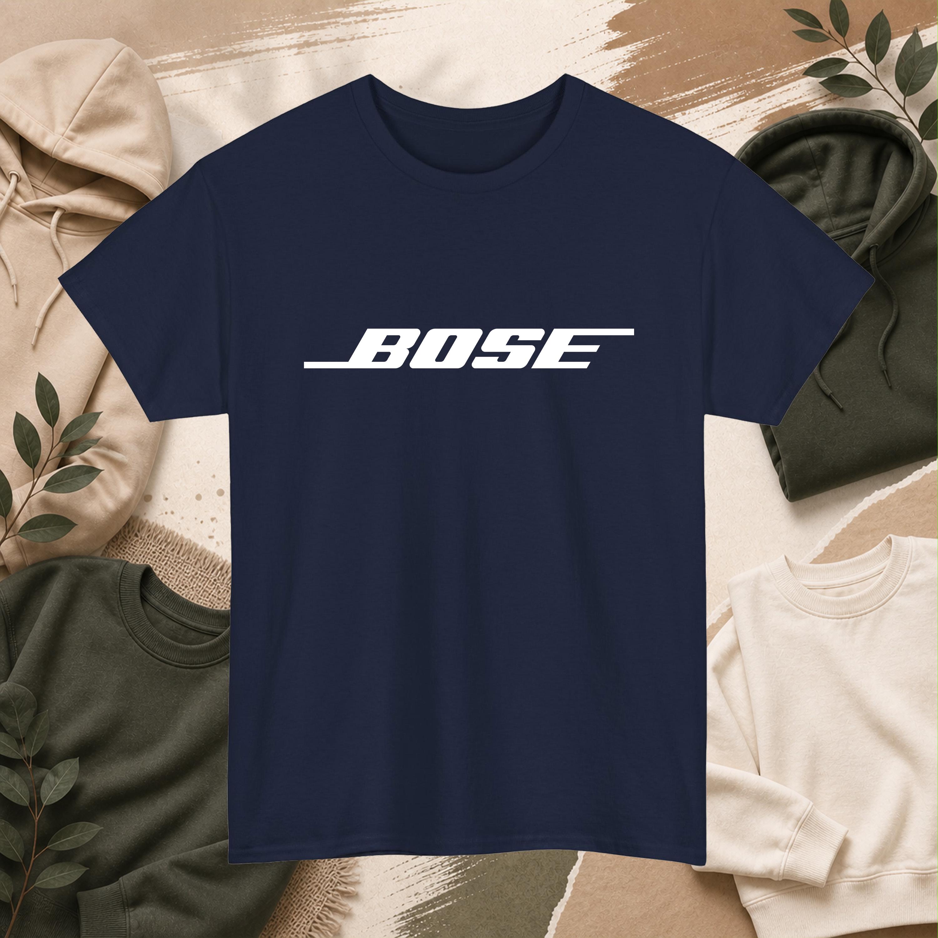 Bose Audio Vintage Graphic T-shirt, Retro Sound System Tee, Music